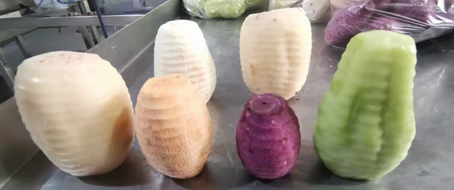fruit vegetable industrial peeler machine